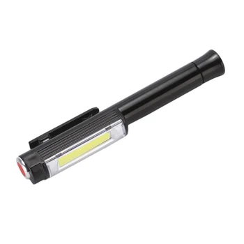 

Best! Pen-Shaped Work Light Mini Pen Light Working Inspection Cob Led Multi-Function Maintenance Flashlight Hand Torch Lamp