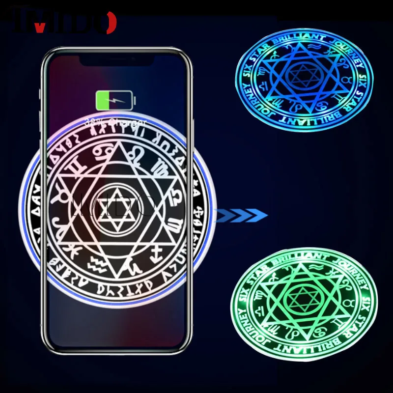 

For XIAOMI mi 9 wireless charging pad For Samsung S9 S8 S7 EDGE S10 5G Best wireless chargeur induction For iphone xr Huawei mi