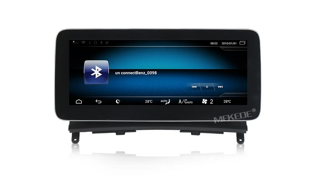 Автомобильный мультимедийный dvd-плеер Anroid 9,0 для Mercede Benz C class W204 2008-2010 NTG4.0 2011-2013 NTG4.5 ips Авторадио 4G+ 64G