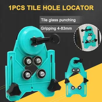 

Newly Drill Bit Tile Glass Hole Locator Saw Core Bit Guide Opening Adjustable 4-83mm XSD88