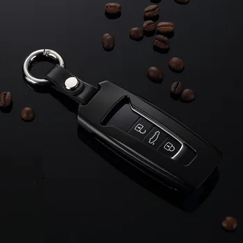 

High quality Car Key Cover Shell Key Case Protector Styling Refit Car Accessories For Volkswagen Touareg 2018 2019