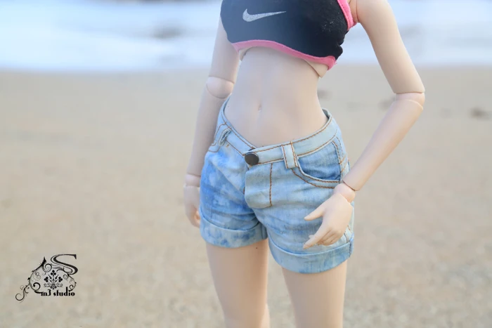 1/4 1/3 BJD кукла повседневные джинсовые шорты Одежда Аксессуары для BJD/SD ID72 сильный дядюшка, не включает в себя куклы, обувь, парик и другие E2648