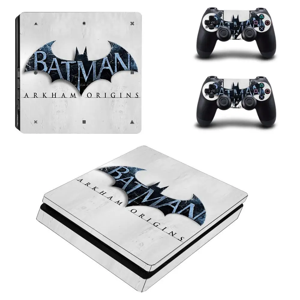 YSP4S-0531 Бэтмен PS4 Slim sticker s Play station 4 кожа наклейки для playstation 4 PS4 Slim консоли и контроллера кожи винил - Цвет: YSP4S-0531