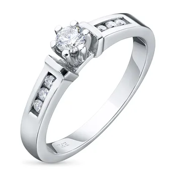

Ring in white gold with diamonds e0901kts02181200