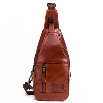 

Men's Messenger Bag Leather Material British Retro Casual Fashion Style Multifunction Large Capacity High Quality Design