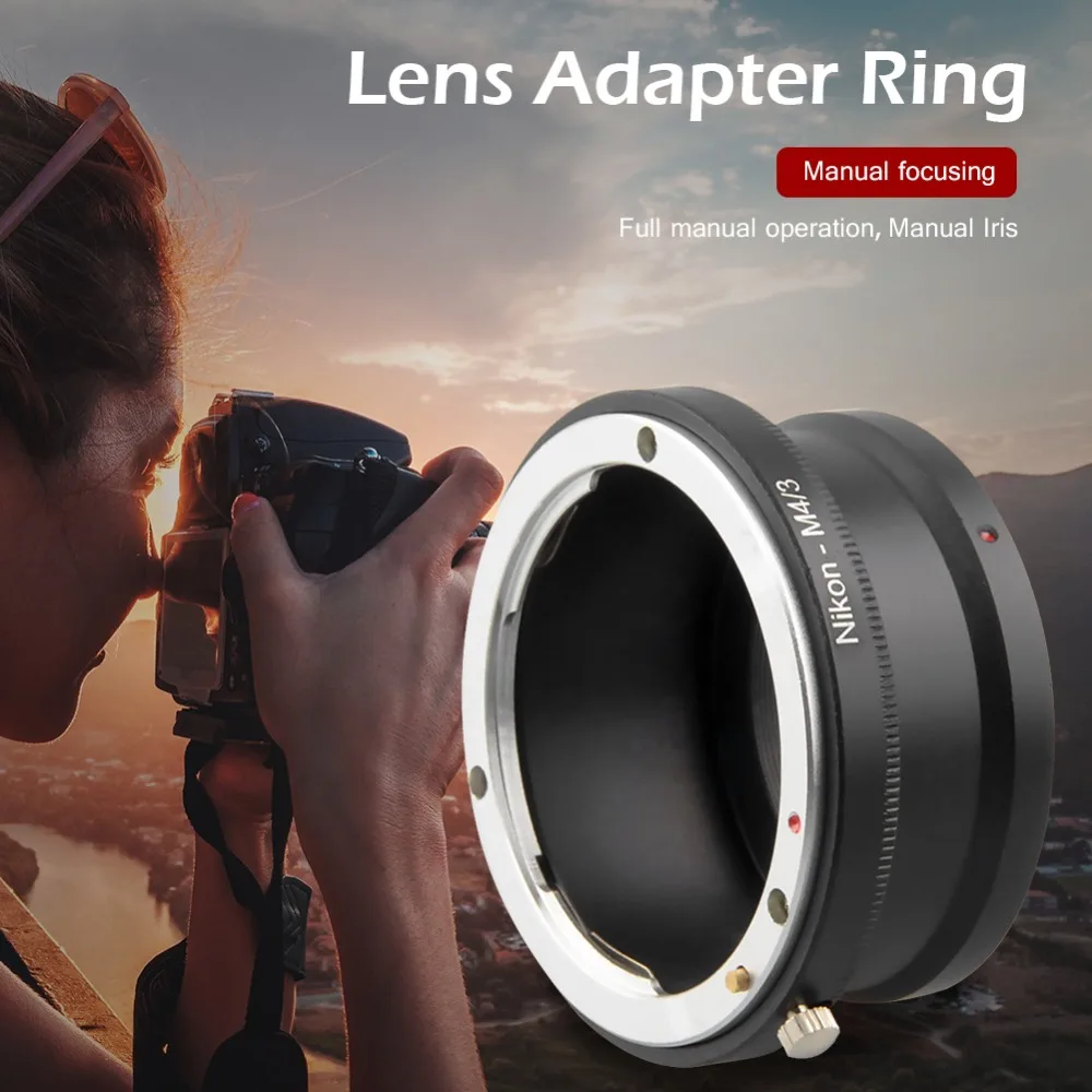 AI-M4/3 Камера Крепление объектива переходное кольцо для Nikon AI AF объектив GF1 G2 G10 EPL1 EP1 G1 M4/3 для зеркальной однообъективной камеры Камера
