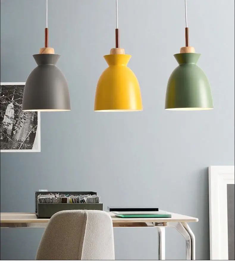 Fille Плоть Свет промышленный Декор Lampadari Moderni люстра Luminaria Lampara де Techo Colgante Moderna подвесной светильник