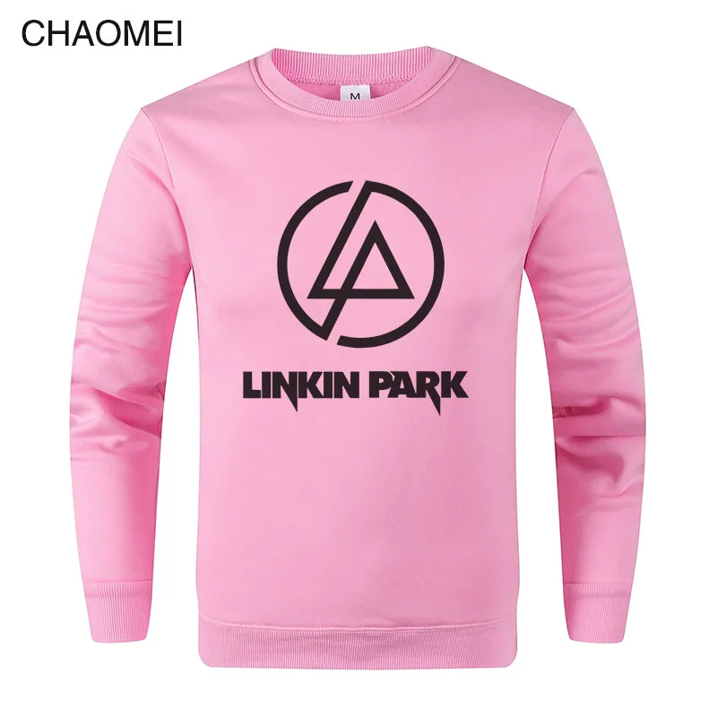 Стиль пуловеры Linkin Park толстовки хип хоп Lincoln Rock мужские с длинным рукавом теплые флисовые модные повседневные толстовки C104