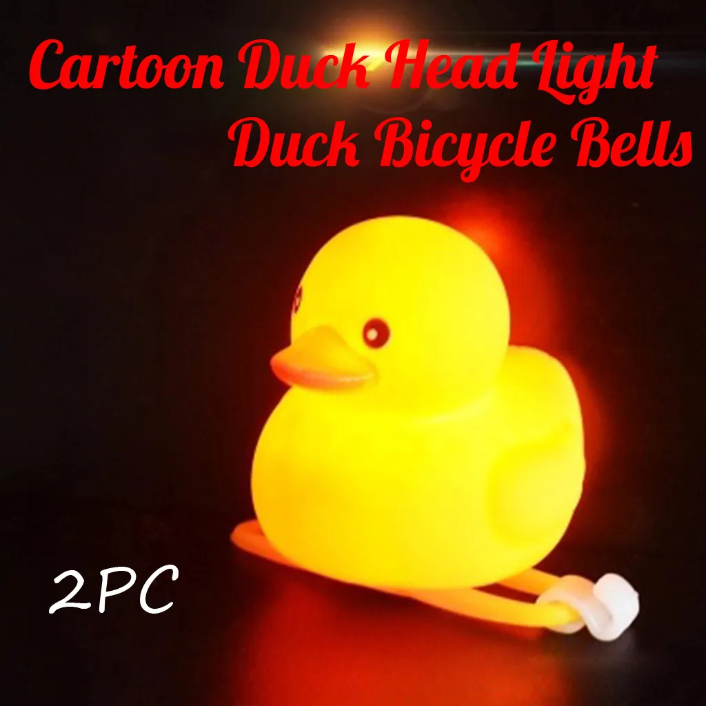 duck bicycle bell & headlights