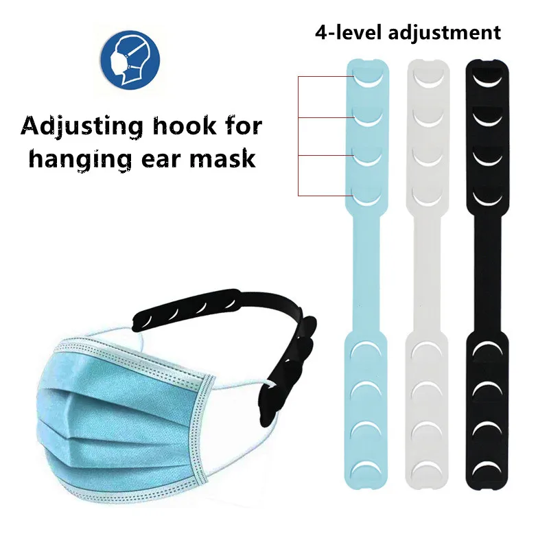 

Bandage Mask Hook Ear Rope Adjustable Mask Extension For Children&Adult Mask Extension Belt Relieves Ear Pain Prevention