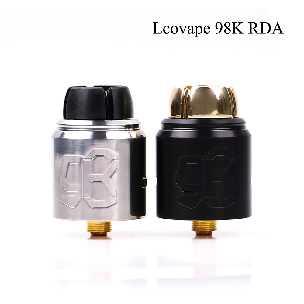 

G taste Lcovape 98K RDA 24.5mm Rebuildable Dripping Atomizer Mechanical ATTY Drip Tank for box mod aegis mod