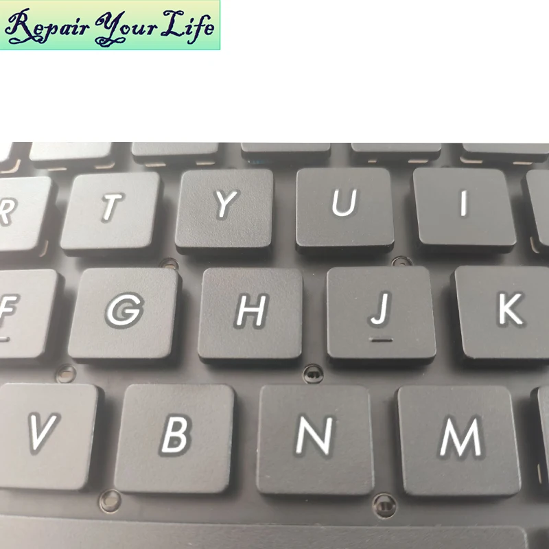 Клавиатура для ноутбука ASUS PU500 PU500CA PU551 PU551JA PU551LA американский английский серый хорошая цена хорошее качество