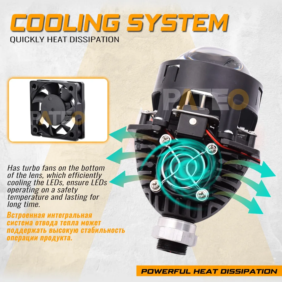 USヘッドライト 2倍2.5 "BI LEDプロジェクターレンズHI / LOビーム70W車LEDヘッドライトヘッドランプの改装 2X 2.5" Bi  LED Projector Lens Hi/Lo Bea : アリエオンラインストア - 通販 - Yahoo!ショッピング SUIYUANYA 2.5インチ 導いたプロジェクターレンズヘッドライト35W 6000Kカーオート 導いたヘッドランプ H4 H7