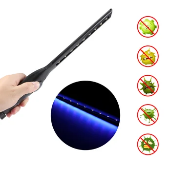 

2020 UV Light Sterilizer With USB Charging And LED Electric Sanitizer Disinfection UVC Lamp For Hotel Toilet Car Pet Keyboard