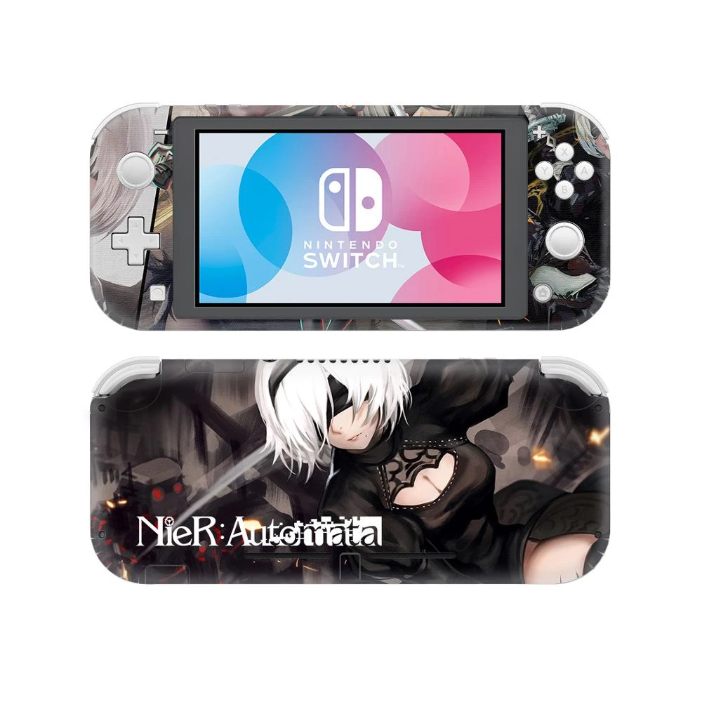 Nier Automata Nintendoswitch Skin Sticker Decal For Nintendo Switch Lite Console Protector Case Nintend Switch Lite Skin Sticker Stickers Aliexpress