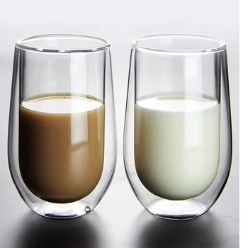 

200ml Set of 2pcs Double wall insulated coffee cup of coffee sets for espresso latte beverages