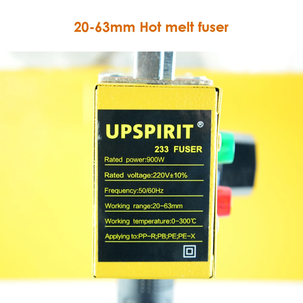 PPR hot melt Water pipe welding device Electronic thermostat 2063 heat sealing machine 900W