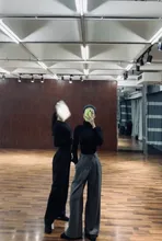 Pantalones lisos de pierna ancha para mujer, Pantalones largos de alta calidad, informales y sencillos, primavera y otoño, 2021