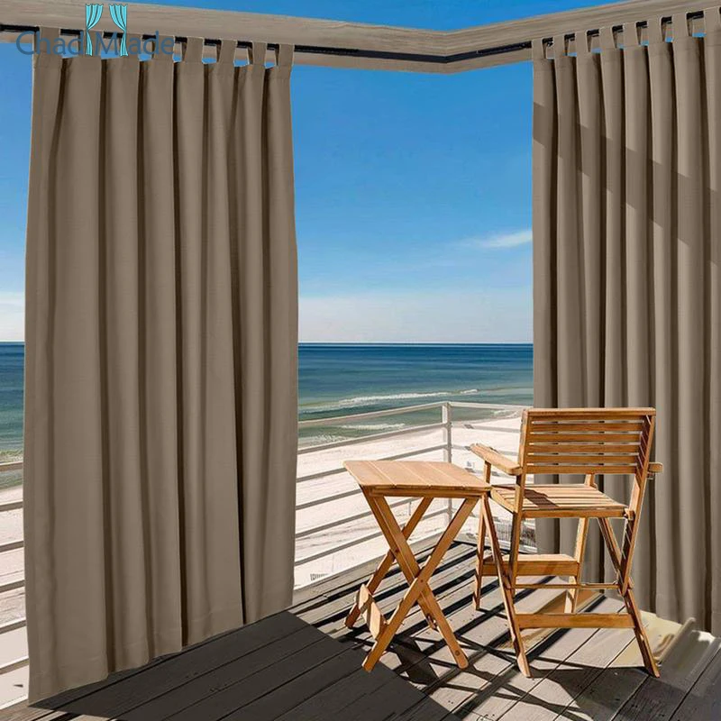 Gazebos Outdoor Curtains Windproof Outdoor Garden Curtains Rustproof