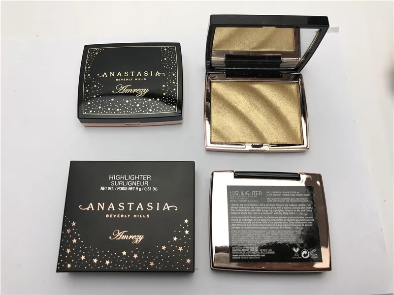 2020 Anastasia макияж палитра для контуринга хайлайтер розовое дерево набор макияжа