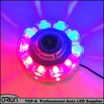 

NEW 12V 10 LED Car Auto BEACON Emergency Recovery Flashing Warning Strobe Lights Lightbar Red/Blue Free Shipping