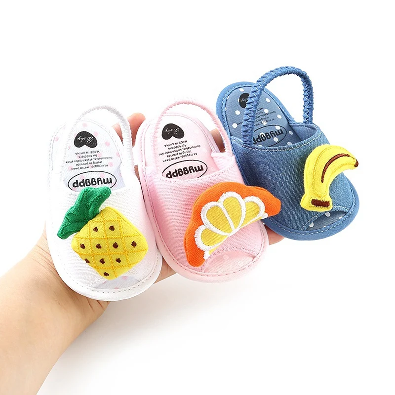 

2020 New Hot Summer Girls Sandals Fashion Infant Baby Girl Soft Sole Sandals Cartoon Toddler Baby Shoes