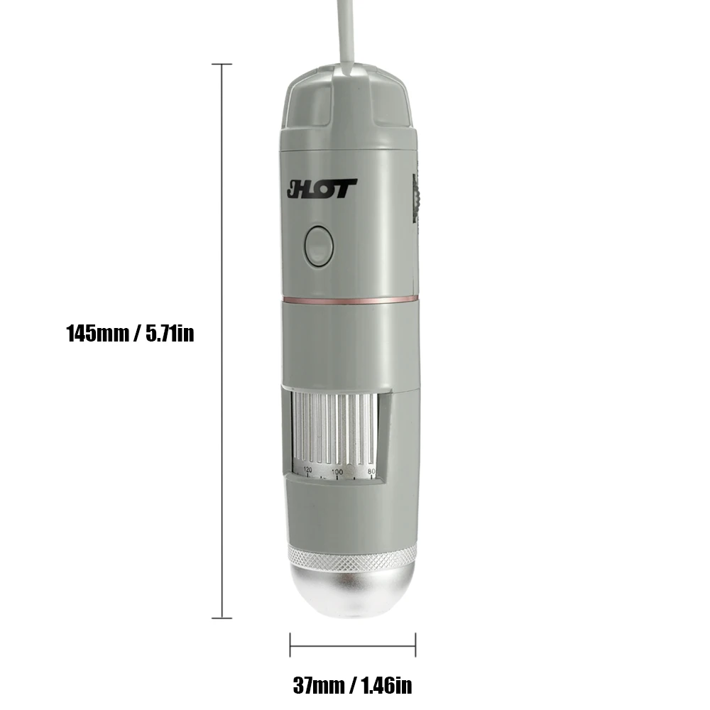 

HT-B30S 5-200X Adjustable HD Skin and Hair Follicles of the Scalp Detector Household Portable Skins Tester can be Photoed