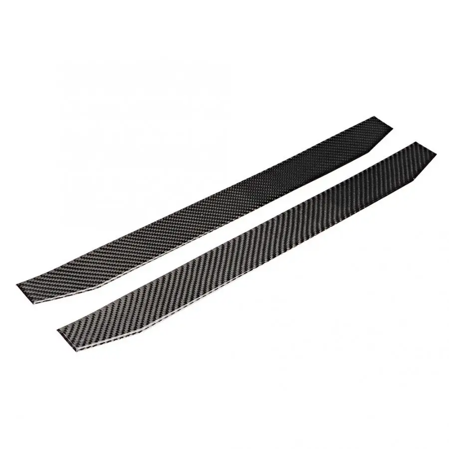 

Hot Sell 2pcs Carbon Fiber Inner Scuff Plate Panel Frame Cover Trim Fit for Chevrolet Camaro 2017 2018 2019 Auto Accessories
