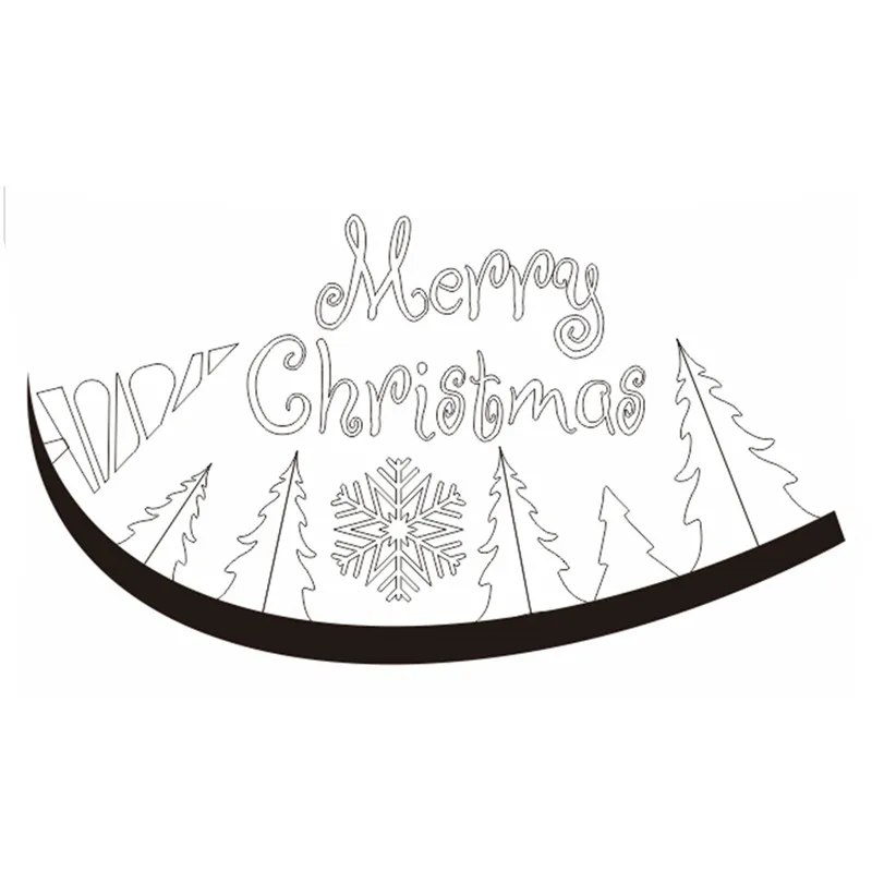 

Naifumodo Merry Christmas Dies Tree Metal Cutting Dies New 2019 for Card Making Scrapbooking Embossing Cuts Stencil Craft Dies
