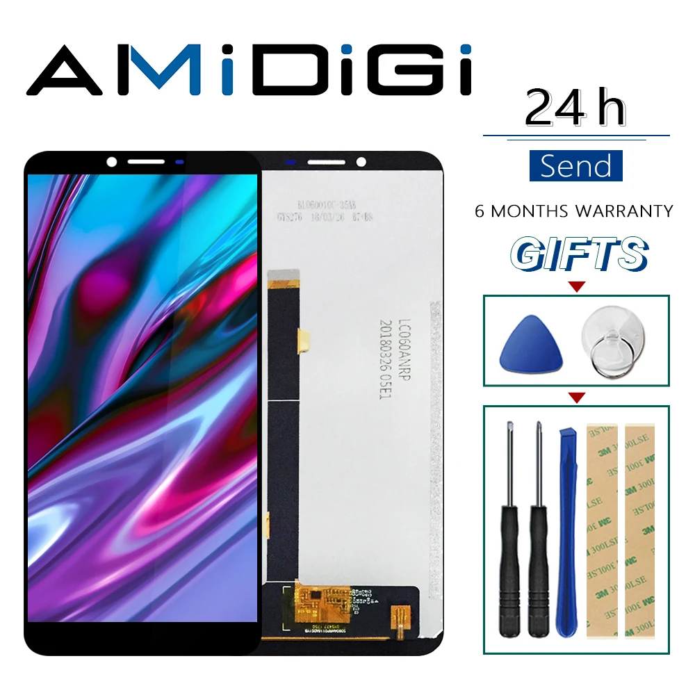 ЖК дисплей и сенсорный экран 5 99 дюйма для Cubot X18 Plus 100% протестированный дигитайзер