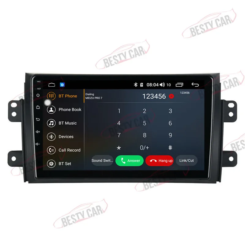 Perfect 9 Inch Android 9.0 Octa Core Car Multimedia Player for Suzuki SX4 2006-2012 GPS Navigation Stereo IPS 2.5D DSP WIFI 4GCARPLAY with Free MAP Backup Camera 5 Perfect 9 Inch Android 9.0 Octa Core Car Multimedia Player for Suzuki SX4 2006-2012 GPS Navigation Stereo IPS 2.5D DSP WIFI 4GCARPLAY with Free MAP Backup Camera 5