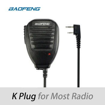 

Baofeng Two Way Radio Walkie Talkie Handheld Microphone Speaker MIC for UV-5R Pofung UV 5R UV-B5 UV-B6 BF-888S BF-666S