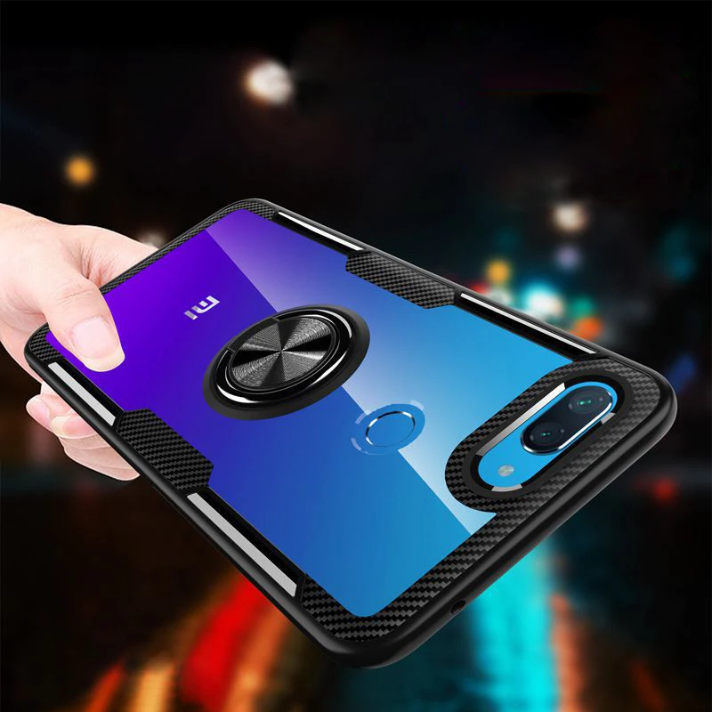 For Xiaomi Redmi Note 7 note 8 Case Clear Armor Back Cover K20 Pro Mi Lite 9T Mi9 9 SE funda |