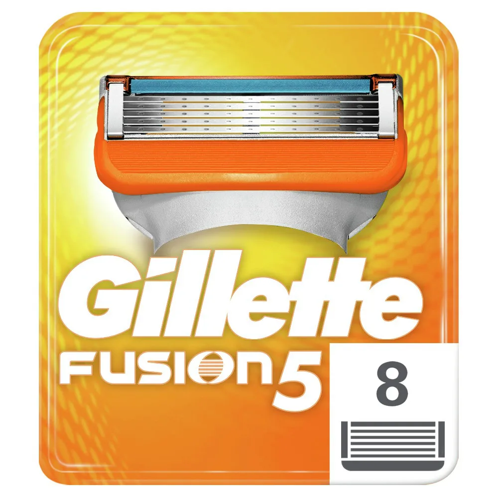 

Removable Razor Blades for Men Gillette Fusion 5 Blade for Shaving 8 Replaceable Cassettes Shaving Fusion Cartridge