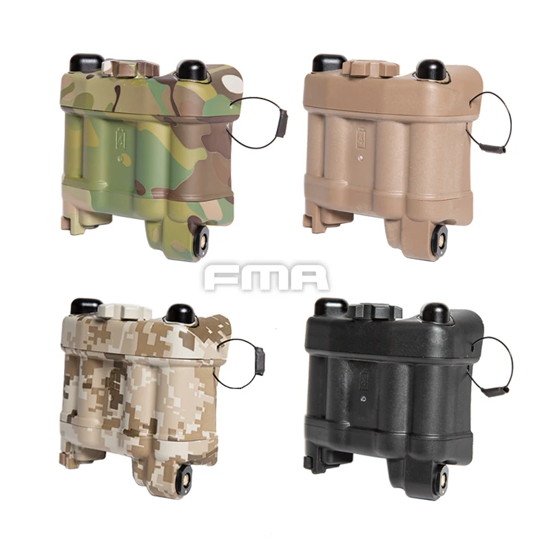 FMA NVG PVS31 IR Infrared Strobe Battery Case with Cable Line Functional Version L head /Straight head