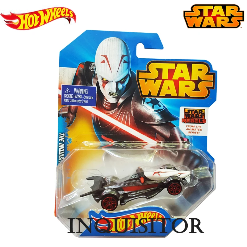 Inquisitor Подлинные Hot Wheels Звездные войны классический фильм тема серии ролевая модель автомобиля коллекция игрушек для детей мальчиков подарок на день рождения CGW35 - Цвет: Inquisitor