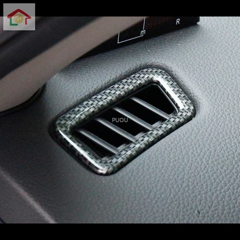 

Car carbon fibre cover garnish trim front Air condition Outlet Vent 2pcs For Nissan X-trail xtrail T32/Rogue 2014 2015 -2017