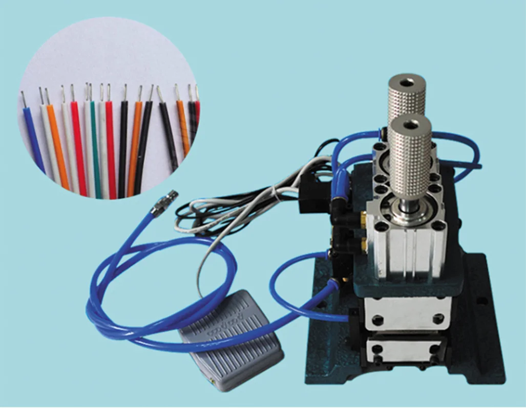 

3F vertical stripping machine, pneumatic stripping machine, sheathed wire multi-strand wire stripping machine