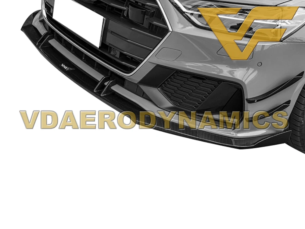 Подходит для 11-14 A7 15-18 19-20 Audi A7 S7 Sline VAD-K из углеродного волокна передний задний диффузор для губ Бампер Комплект-8 видов стилей на выбор