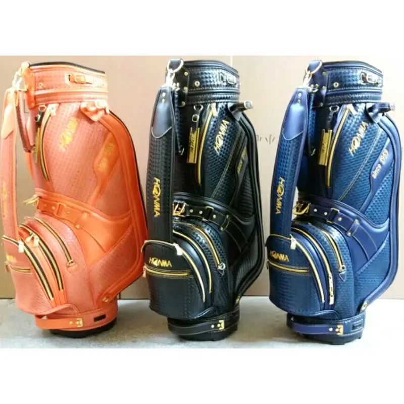 Новинка, сумка для гольфа Hon-ma, высокое качество, сумка для гольфа, черный/коричневый цвета на выбор, 9,5 дюймов, сумка для гольфа