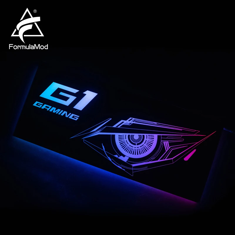 FormulaMod Fm-DB, декоративная задняя панель Gpu, с 5v 3 Pin Светодиодный акриловый задний план, может синхронизироваться с материнской платой - Цвет лезвия: G1-1