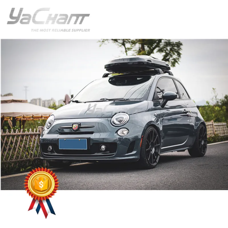

Car-Styling Portion Carbon Fiber Body Kit Fit For 2007-2013 500 Arbarthe Style Front Bumper Rear Bumper Roof Spoiler