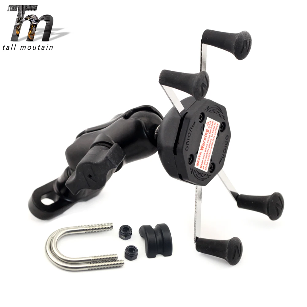 

X-Grip Phone Holder USB Charger For DUCATI Hypermotard 796 821 939 1100/EVO Multistrada 1000DS 1200 DVT/S GPS Navigation Bracket