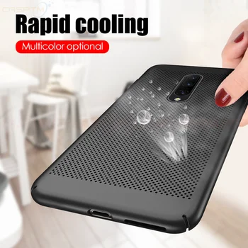 

Heat Dissipation Case For OnePlus 5 5T 6 6T 7 Pro Scratchproof Phone Back Cover For One Plus 7Pro Hard PC Shell Funda