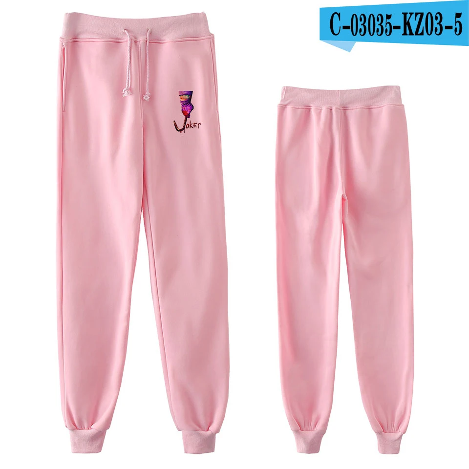 LUCKYFRIDAY kpop женские брюки Joker для мужчин/женщин Harajuku повседневные спортивные брюки Популярные Jogger одежда для брюк на заказ - Цвет: pink