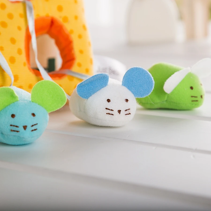 Игрушка для занятий сыром с колокольчиком игрушка ребенка 0 1 года|Интерактивные