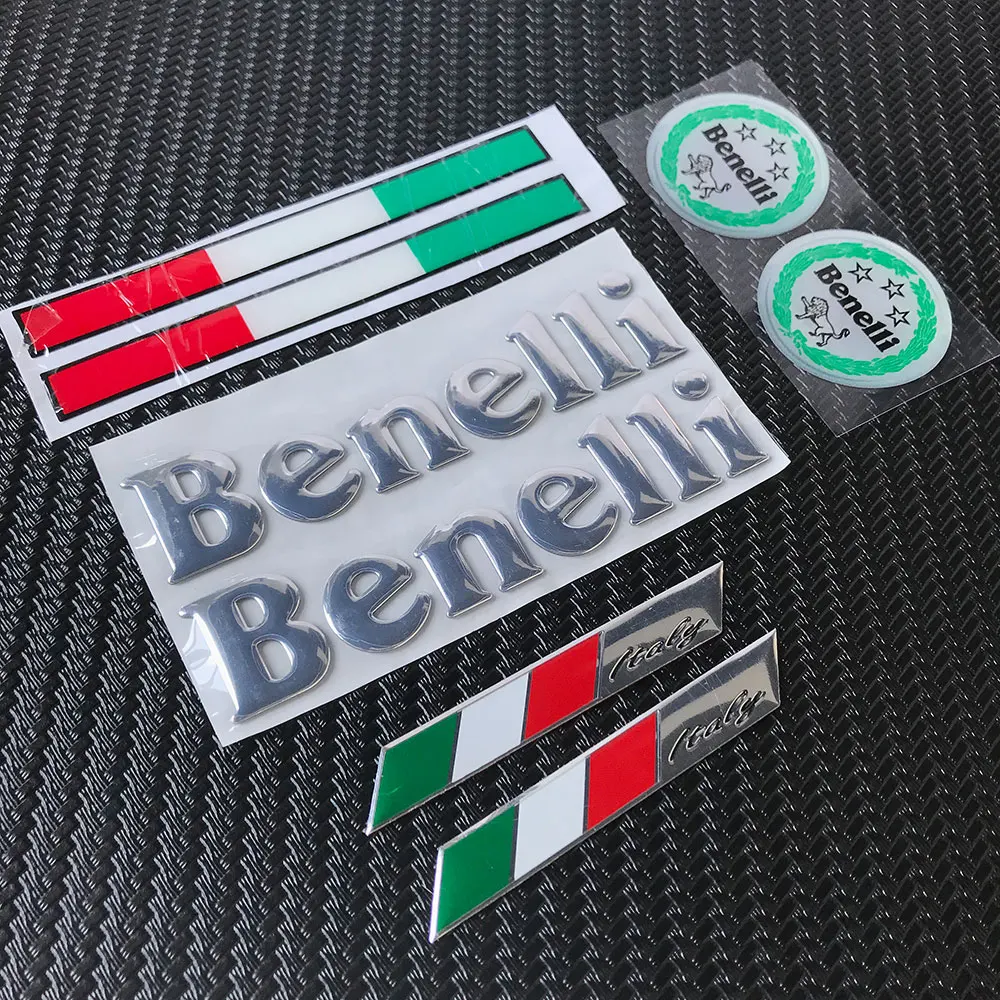 Motorcycle Tank 3D Logo Stickers Decal for Benelli TRK 502 BN 302 TNT BJ 600 Parts Moto Sticker Italy Motorbike Accessories | Автомобили и