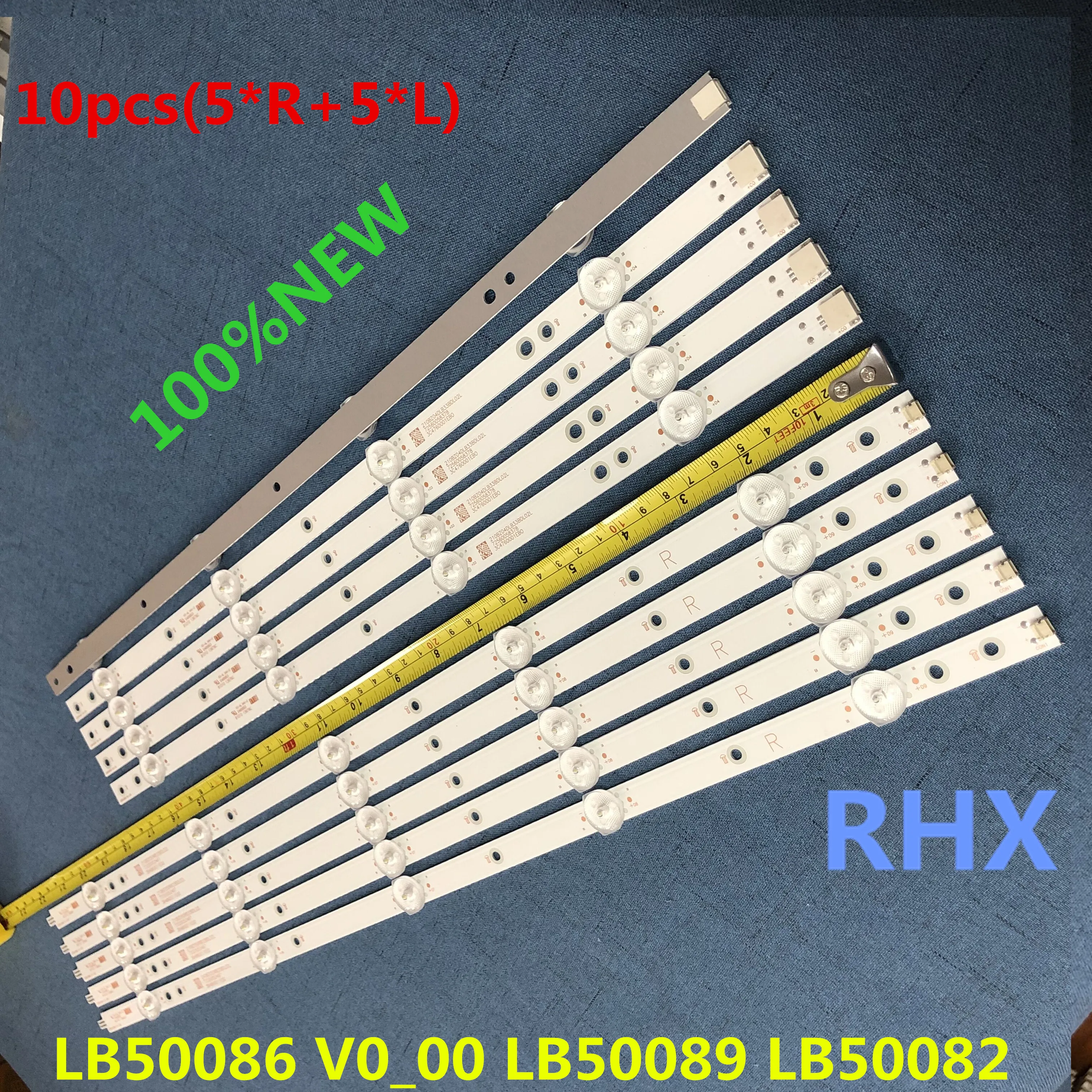 2 комплекта = 20 шт. светодиодный фонарь для 50PUS6162/12 50PUS6703 50PUS6753 50PUS7383/12 50PUS6523/12 50PUS6503