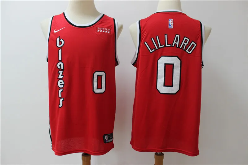 Сезон Мужской baskeball Портленд#0 Damian Lillard#3 c. J. McCollum Майки