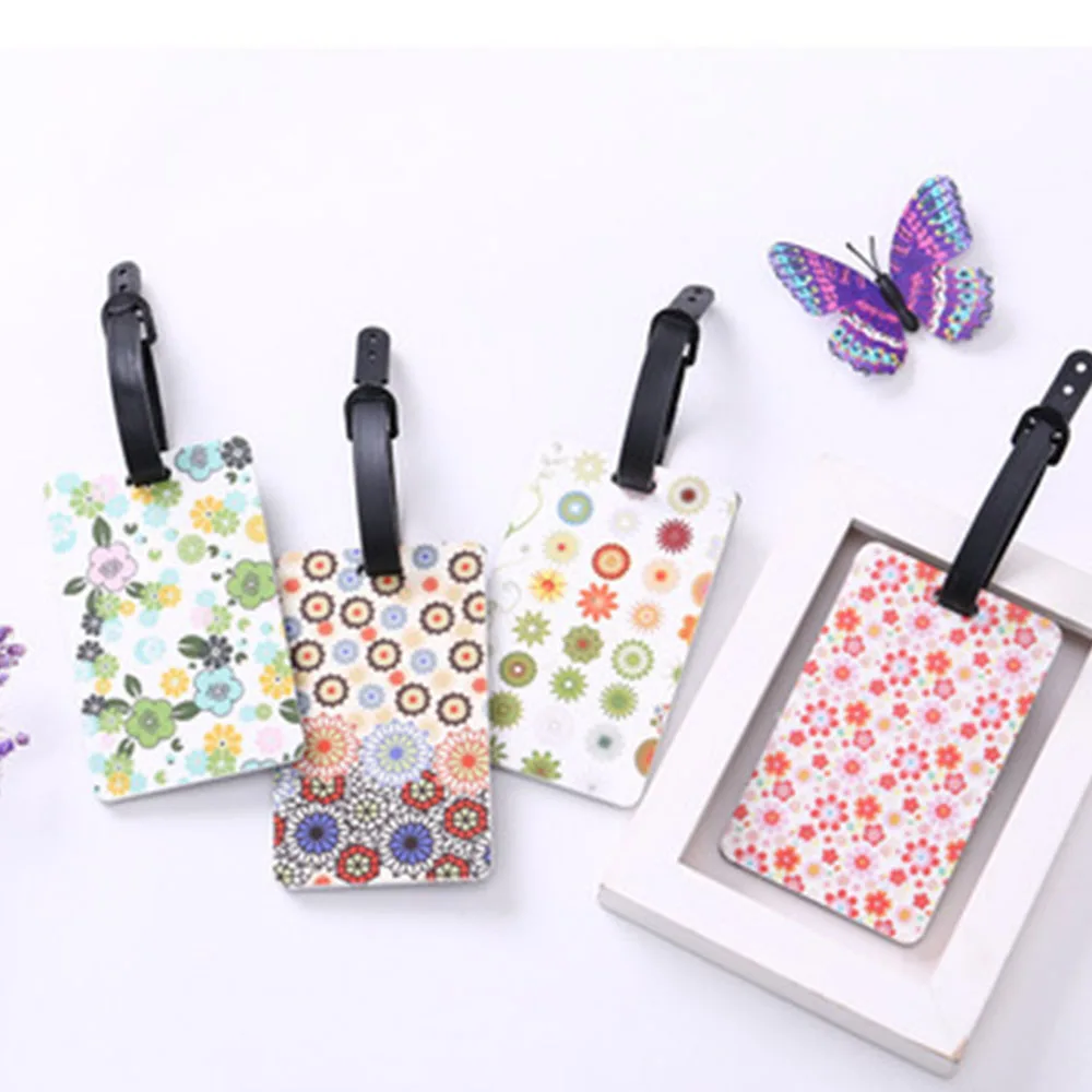 

High Quality 1pc Luggage Tag New Identifier Label ID Address Holder Suitcase Luggage Tags Travel Accessories
